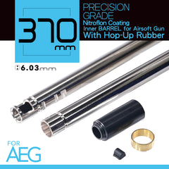 Unicorn Airsoft 6.03 NITROFLON Coated Brass Inner Barrel for Airsoft AEG Rifle (Length: 370mm) image 0