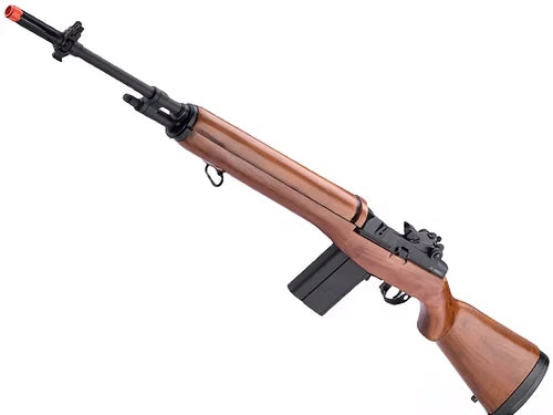 A&K M1A Full Size Airsoft AEG Rifle w/ Real Wood Stock