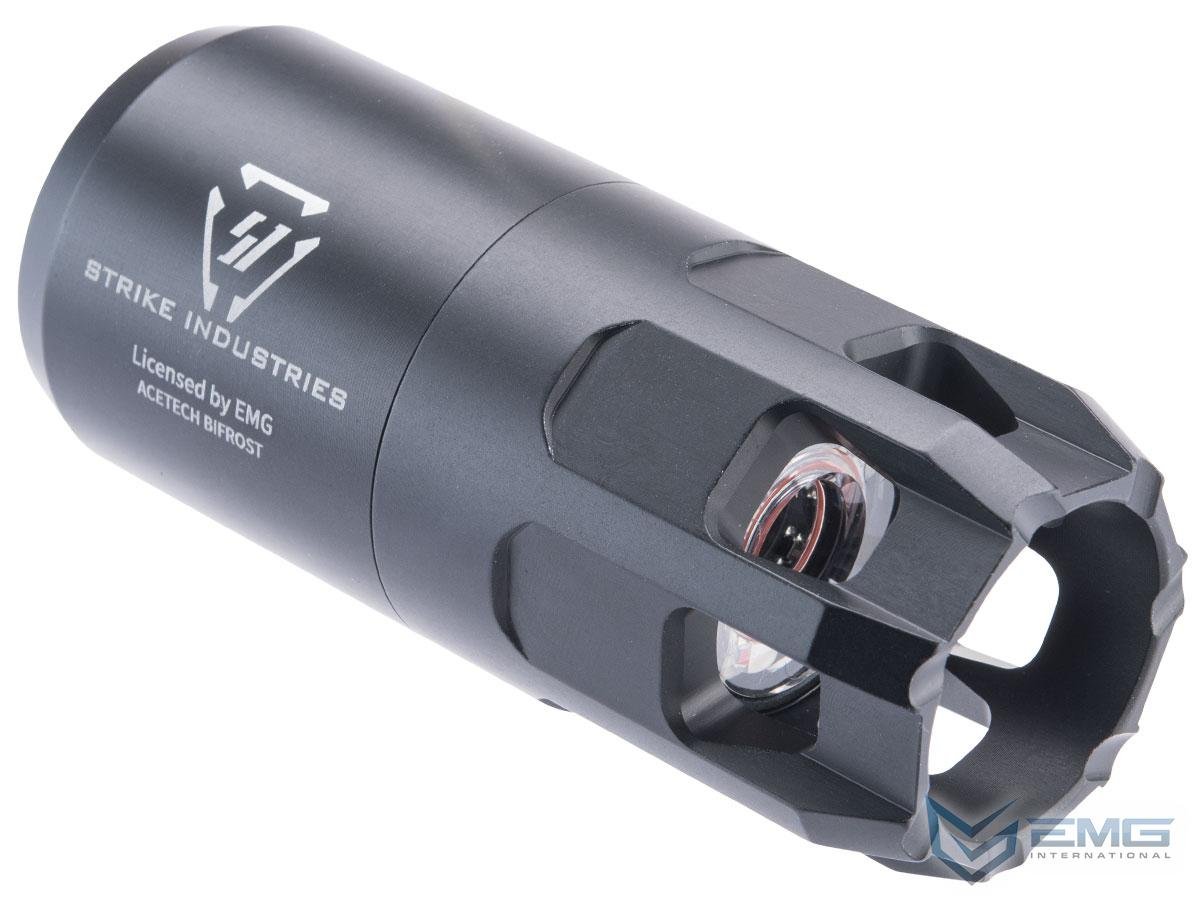 EMG Strike Industries Oppressor w/ Built-In RGB Rechargeable Tracer (Color: Black / 14mm Negative / ACETECH Bifrost M) image 0
