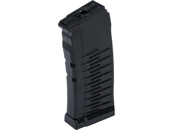 LCT Polymer Mid-Cap Magazine for AS-VAL/VSS/SR-3M Airsoft AEG (Color: Black / 50rd) image 0