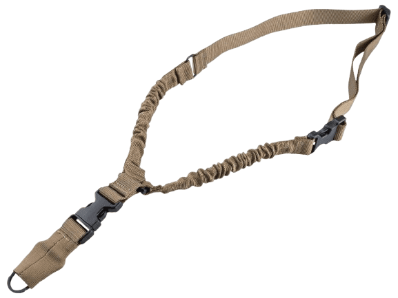 AIM Sports One Point Bungee Sling w/ Steel Hook - Tan image