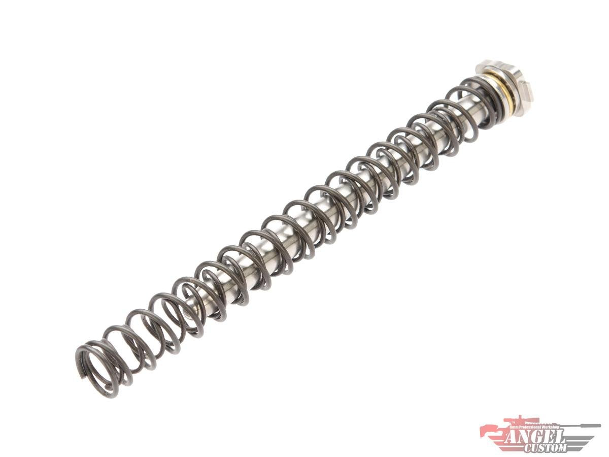 Angel Custom CNC Steel Ball Bearing Spring Guide w/ 130% and M120 Springs for Spring Powered Tri-Shot Airsoft Shotguns image 0