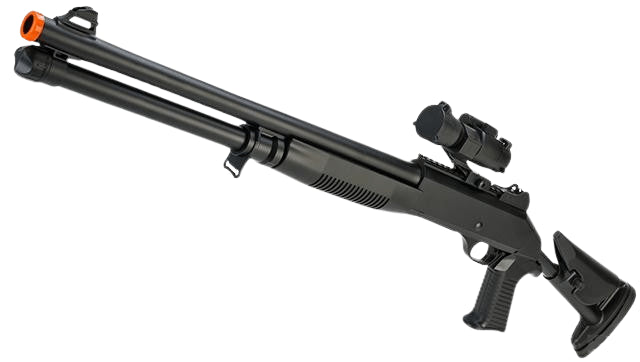 S&T / AGM M3 Tactical Shell loading Airsoft Shotgun (Model: Retractable Stock)