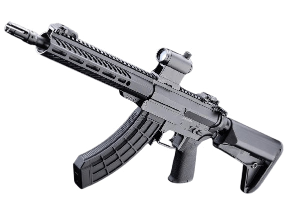 CYMA Platinum SR-47 MK47 QBS Airsoft AEG Rifle (Model: 10" M-LOK / Waffle Magazine)