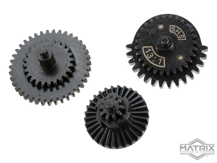 Matrix CNC Machined Steel "Super High Speed" Airsoft Gear Set (Ratio: 13:1)