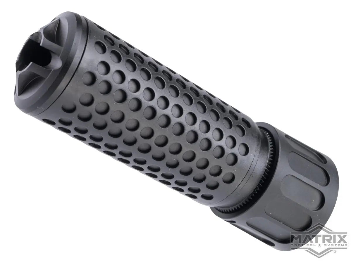 Matrix x Knight's Armament Licensed QDC CRS PRT Airsoft Mock Suppressor (Model: Short / Suppressor Only)