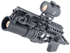 Double Bell GP-25 40mm Grenade Launcher for AK Series Airsoft Rifles w/ Grenade Shell (Model: Handheld Kit) image 0