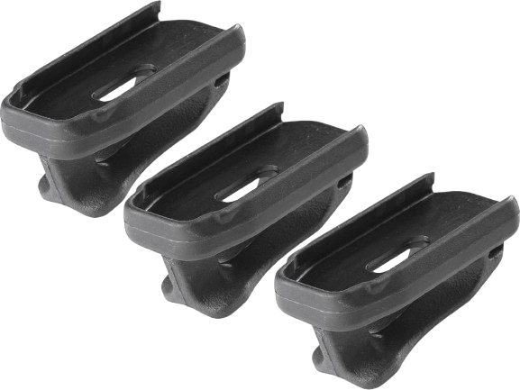 Magpul PMAG RANGER PLATE for AR/M4 GEN M2 MOE PMAGs (Color: Black / 3-Pack) image 0