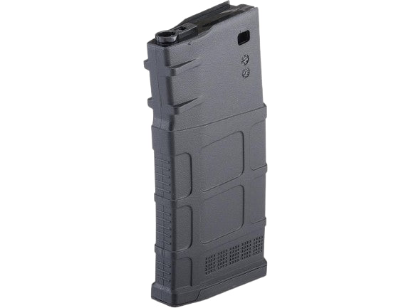 CYMA 110rd Polymer Mid-Cap Magazine for SR-25 Series Airsoft AEG Rifles (Color: Black)