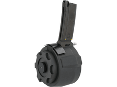 TAPP Airsoft HPA Tapped Electric Winding Drum Magazine for Gas Powered Airsoft Guns (Model: KWA / Umarex MP7) image 0