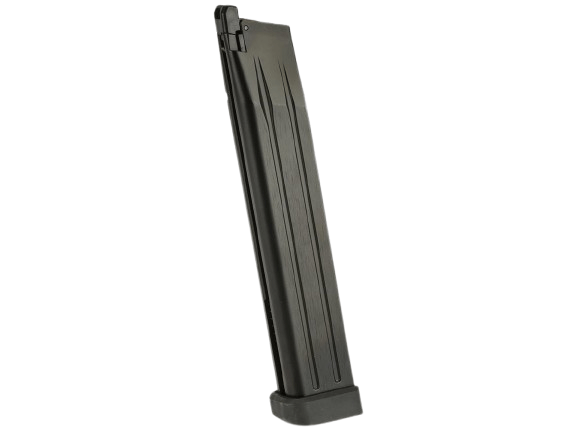 AW Custom Spec 50 Round Green Gas Extended Magazine for HI-CAPA Gas Blowback image 0