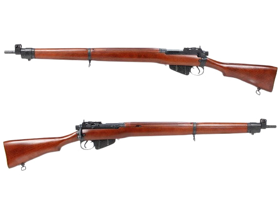 S&T Lee Enfield No.4 Mk I Spring Powered Bolt Action Rifle w/ Real Wood Stock