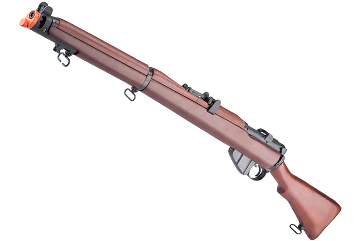 S&T Lee Enfield No. 1 Mk III Spring Powered Bolt Action Rifle w/ Real Wood Stock