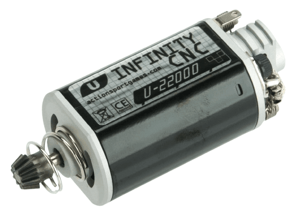 ASG Infinity CNC Custom Airsoft AEG Motor (Type: Short Axle / U-22000)