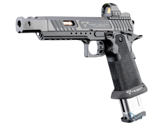 EMG TTI Licensed 2011 Combat Master Alpha Optic Ready Airsoft Training Pistol (Model: Standard - Select Fire / Green Gas / Pistol Only)