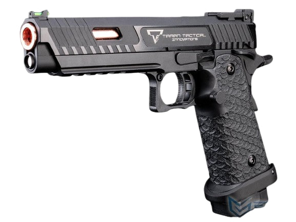 EMG TTI Licensed JW3 2011 Combat Master Airsoft Training Pistol (Model: Green Gas / Gun Only)