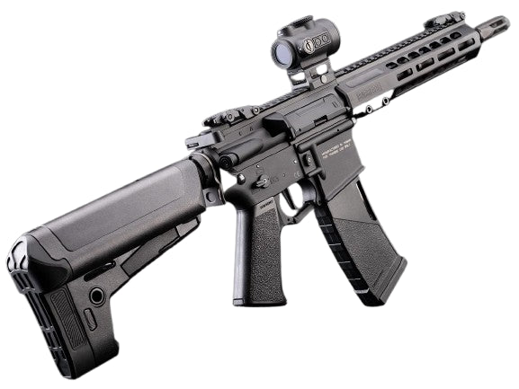 EMG X Krytac BARRETT Licensed REC7 MK3 Airsoft AEG Rifle (Model: Black SBR / 400 FPS / Gun Only)