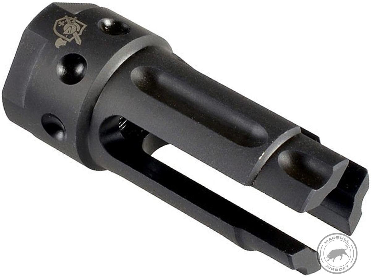 Knights Armament Fully Licensed QDC 3-Prong Flash Hider For QDC Barrel Extension (Type: 14mm- / Negative / CCW) image 0