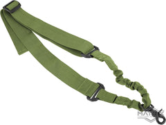Matrix Tactical One-Point Bungee Sling w/ CQB-R Sling Adapter (Color: OD Green) image 0