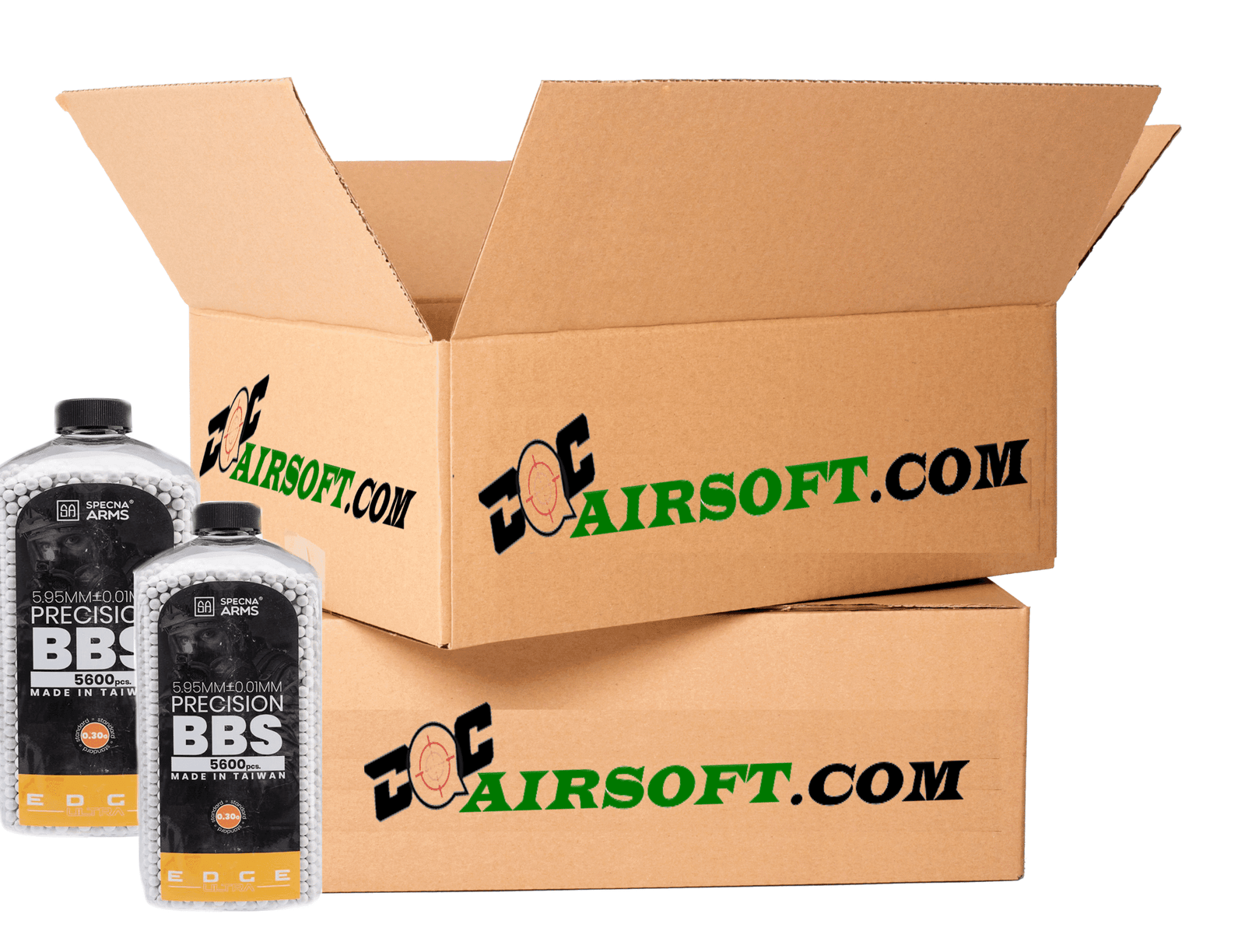 Specna Arms EDGE ULTRA 6mm Airsoft Precision BBs (Size: 0.30g / 5600rds / 10 Pack ) image 0
