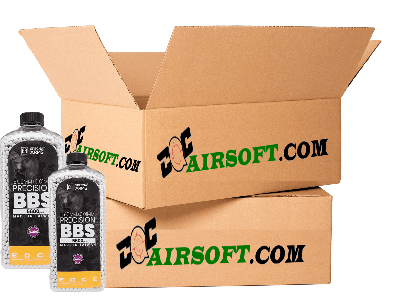 Specna Arms EDGE ULTRA 6mm Airsoft Precision BBs (Size: 0.20g / 5600rds / 10 Pack) image 0