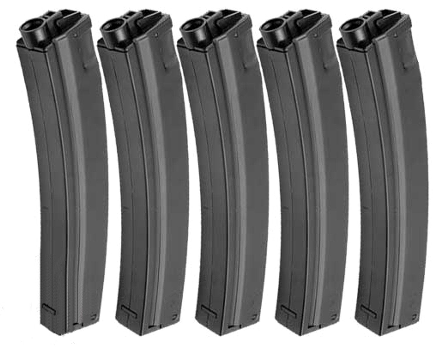 CYMA Metal 100rd Mid-Cap Mag for MP5 / Mod5 Series Airsoft AEG (Package: Set of Five) image 0