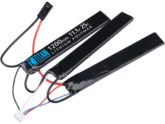 Titan Power 11.1v 1200mAh 25C Tri-Cell Type LiPo Battery (Connector: Small Tamiya) image 0