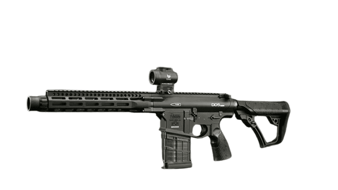 EMG Daniel Defense Licensed DD5 Airsoft AEG Rifle w/ CYMA Platinum Gearbox & Kestrel V2 MOSFET (Model: SBR) image 0