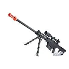 6mmProShop Barrett Licensed M107A1 Gen2 Long Range Airsoft AEG Sniper Rifle (Color: Black / 29" Barrel)