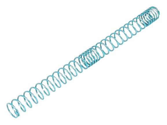Prometheus Non-Linear Upgrade Spring for Airsoft AEGs (Model: MS110 / Aqua) image 0