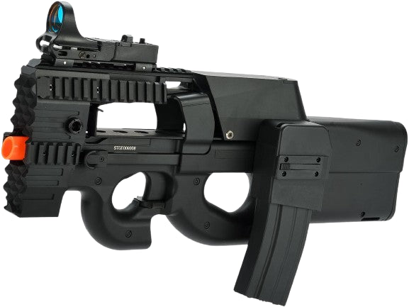 Custom Swordfish FN P90® with Terminator Magazine Conversion Kit (Color: Black)