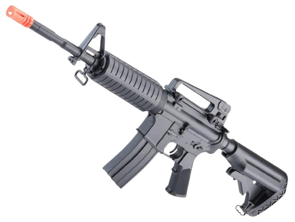Double Eagle Full Size M4A1 Marui Spec. Metal Gearbox Airsoft AEG Rifle with Battery & Charger