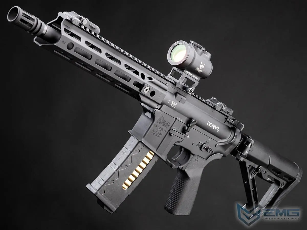EMG Daniel Defense Licensed DDM4 V7P G-Box System Gas Blowback Airsoft Rifle (Color: Black / Gun Only)