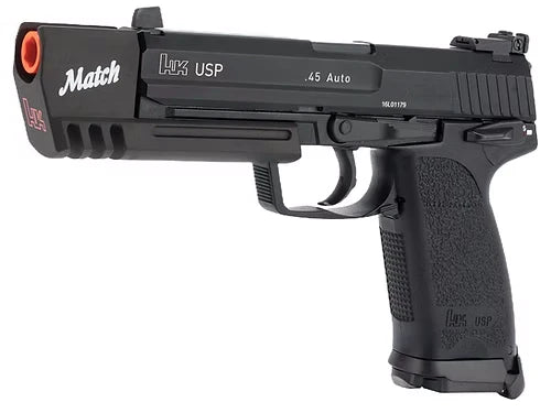 Exclusive Heckler & Koch USP Match Gas Blowback Airsoft Pistol by KWA