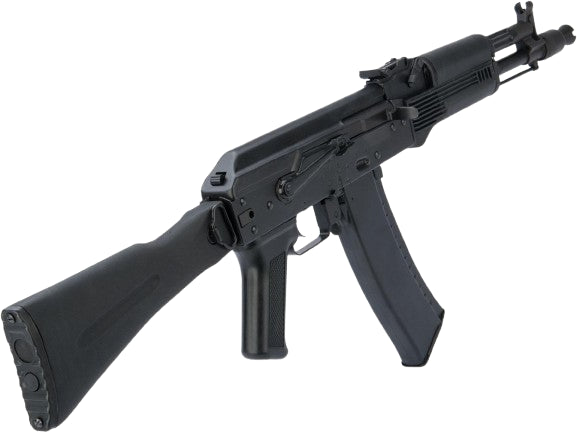 LCT LCK104 Steel Airsoft AK AEG Rifle w/ Side folding Stock (Model: EBB)