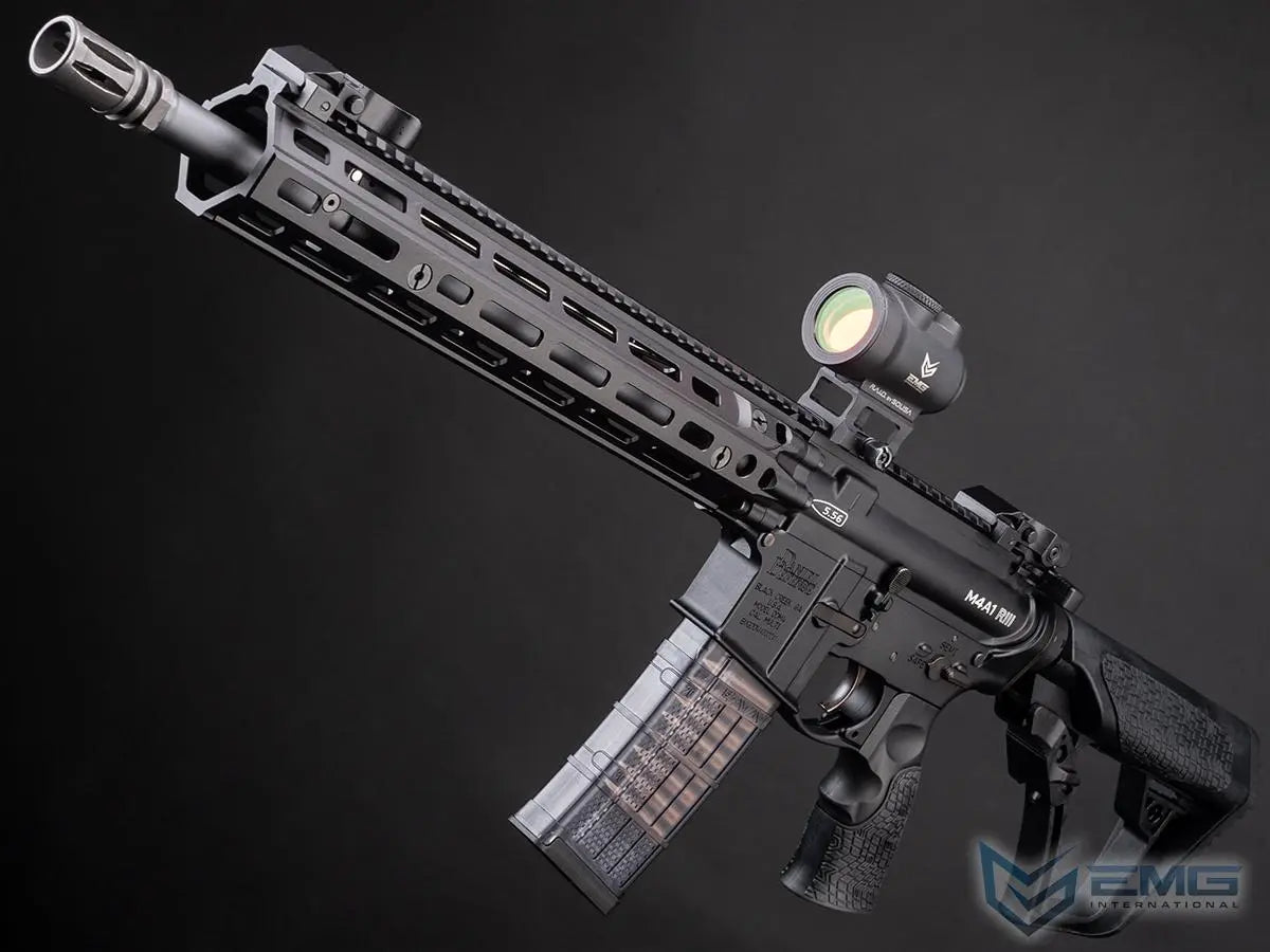 EMG CGS Daniel Defense DDM4 RIII Series Gas Blowback Airsoft Rifles by CYMA (Model: DDM4A1 / Black)