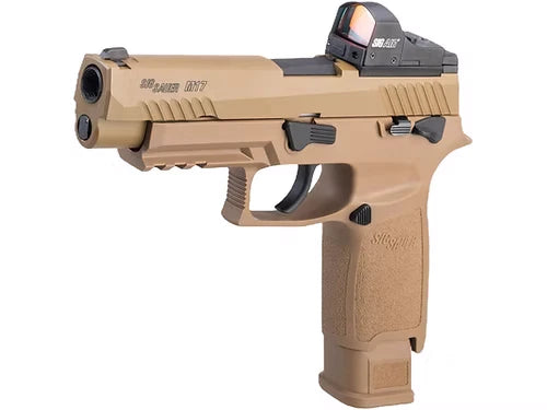 SIG Sauer ProForce P320 M17 MHS GBB Pistol -Color: Tan /CO2