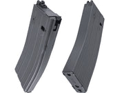Double Eagle 35 Round Stanag Style Magazine for MWS Gas Blowback Airsoft Rifles (Model: D-Mag / Black)