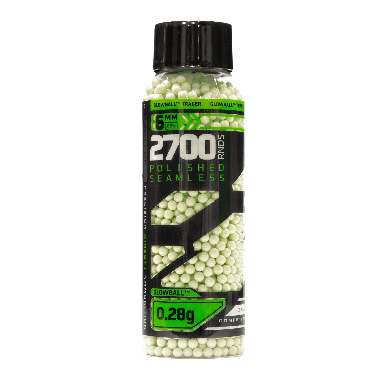 HK Army Hostile – Precision Tracer .28G BB’s – 2700ct – Green