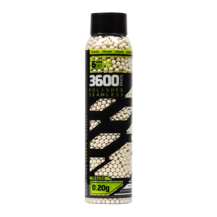 HK Army Hostile – Precision Tracer .20G BB’s – 3600ct – Green