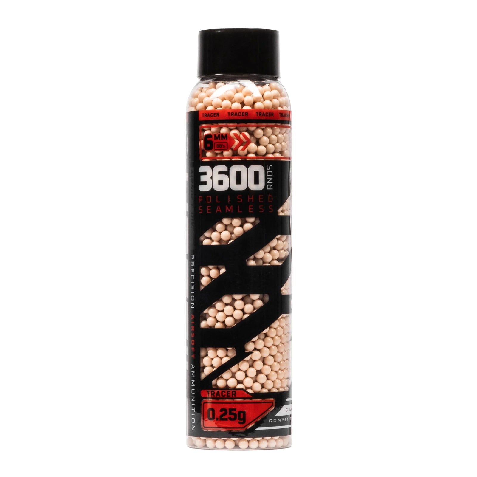 HK Army Hostile - Precision Tracer .25G BB's - 3600ct - Red
