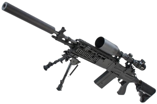Custom M14 EBR Airsoft AEG Rifle Package inspired by Battlefield 4