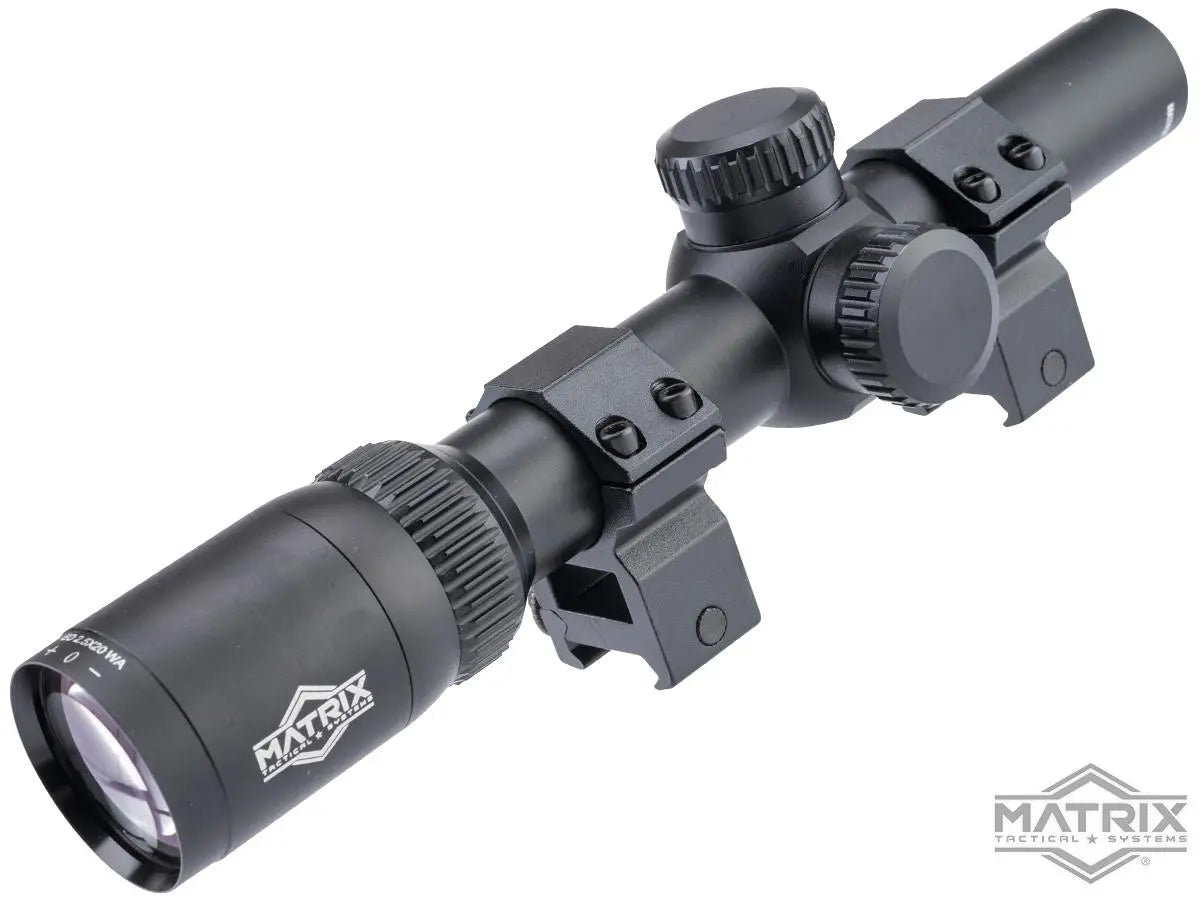 Matrix Fixed 2.5x20 Rugged Rifle Scope