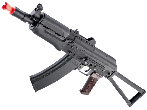 KWA AKG-74SU Airsoft Gas Blowback GBB Rifle (Color: Black)