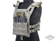 Matrix Level-1 Child Size Plate Carrier - Ranger Green image