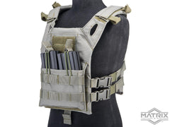 Matrix Level-1 Child Size Plate Carrier - Ranger Green image