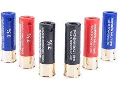 Zombie Stopper 30 Round Shells for Multi & Single-Shot Airsoft Shotguns (Color: Red, Blue, Black / 6 Pack) image 0