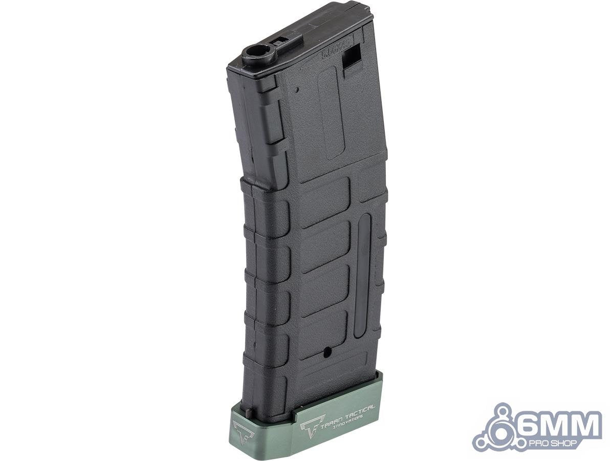 6mmProShop TTI Licensed 50rd Polymer Mid-Cap Magazine w/ Extended Baseplate for M4 Airsoft AEG Rifles (Color: OD Green) image 0