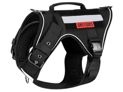 OneTigris FIRE TANKER K9 Dog Harness (Color: Black / Medium) image 0