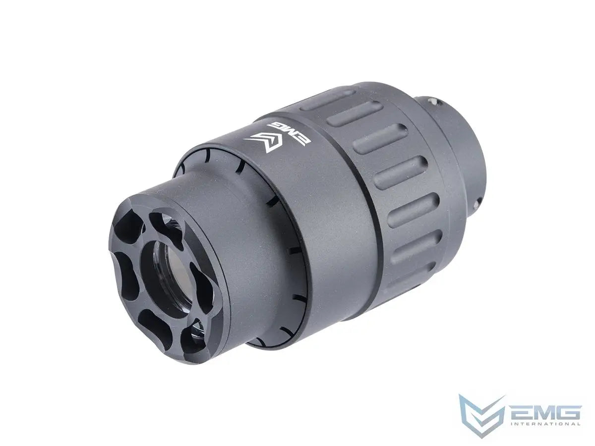 EMG Shotgun Muzzle Booster for Airsoft Shotguns (Model: Acetech Quark M Tracer Installed)